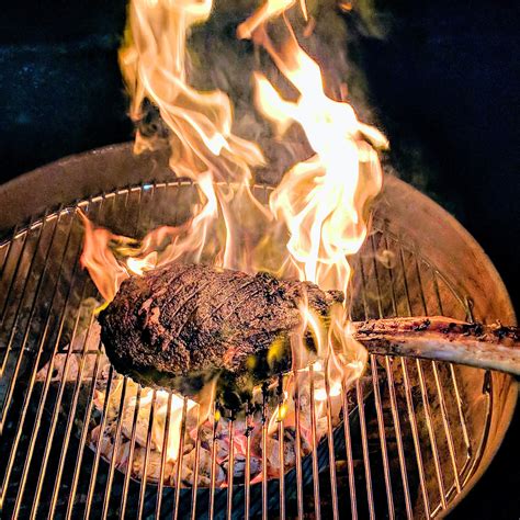 How to Reverse Sear on a Traeger Season with salt and pepper. . Reverse sear tomahawk steak grill